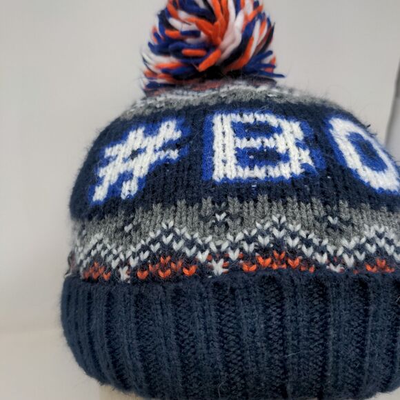 The Children's Place Baby Beanie Hat Knit Blue S 12-24 Months Fair Isle #Boss - Picture 4 of 13